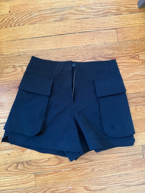 lululemon athletica Pants - Lululemon Black Women's Cargo Pocket Shorts